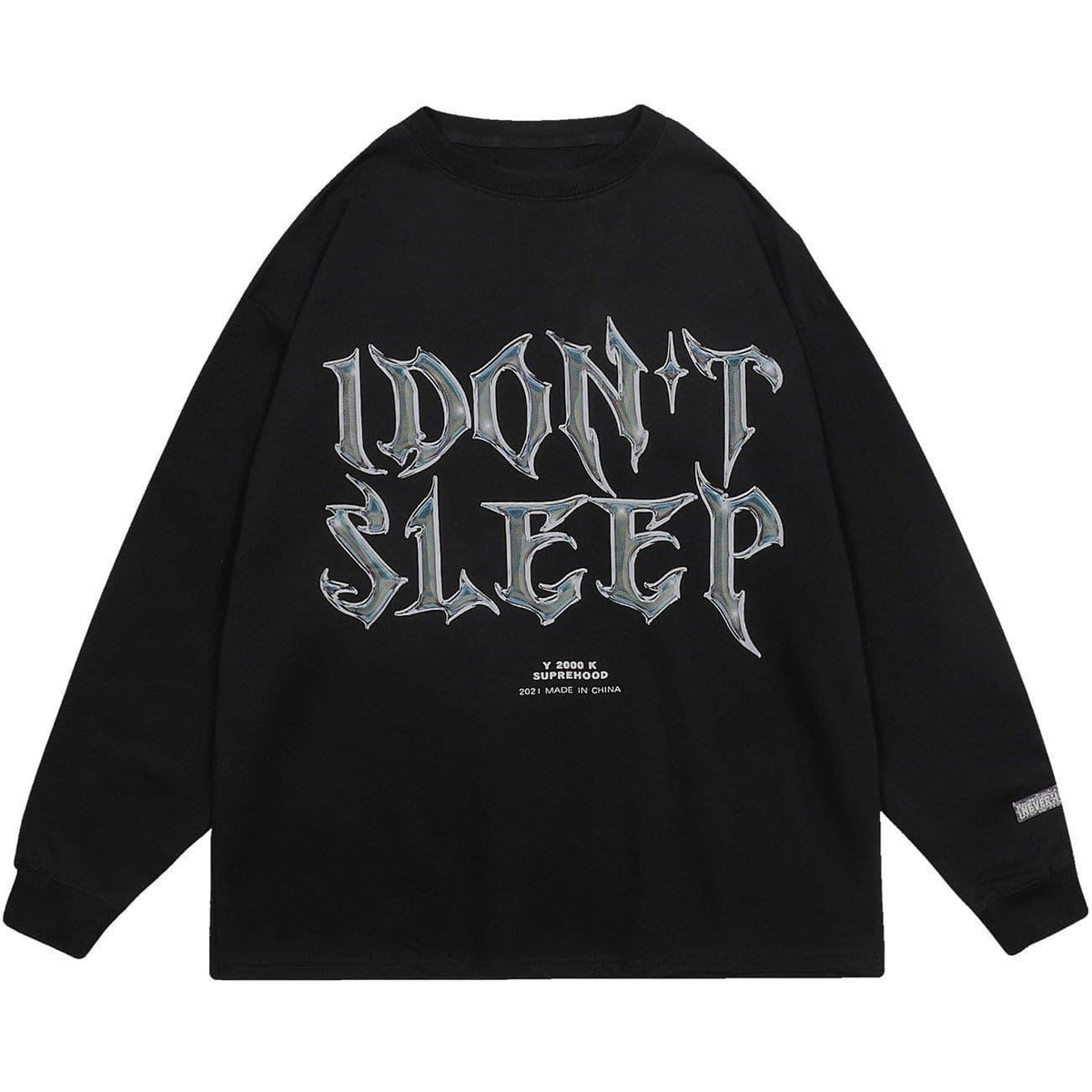 Mercury Letters Print Sweatshirt