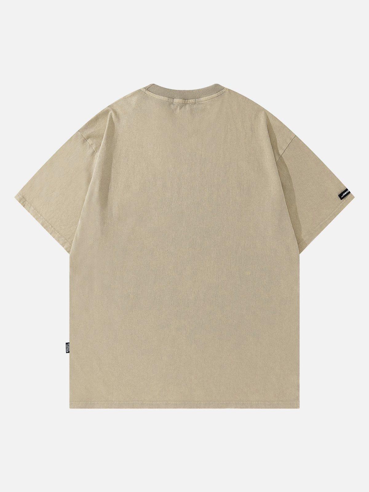 Washed Angel Letters Graphic Tee