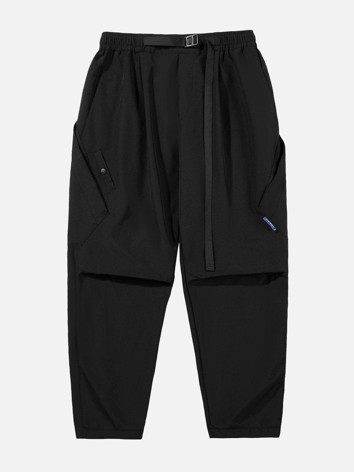 Zip Up Foot Mouth Cargo Pants