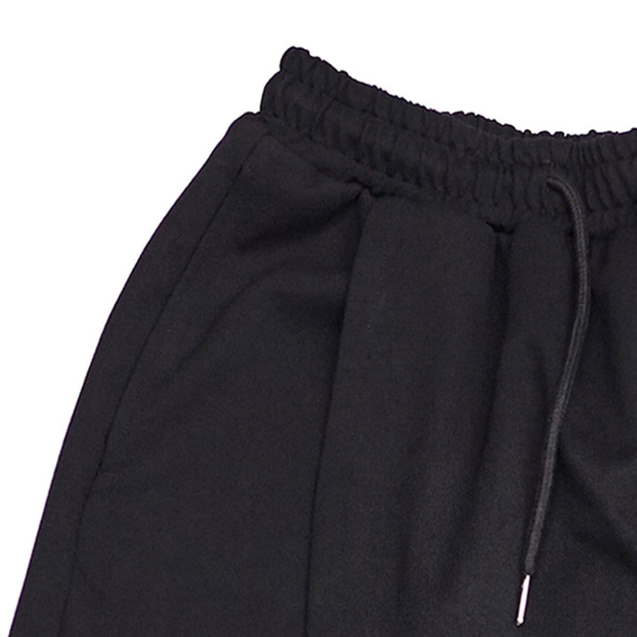 Dark Personality Irregular Oversized Pants