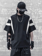 Patchwork Triangle Stripes Tee