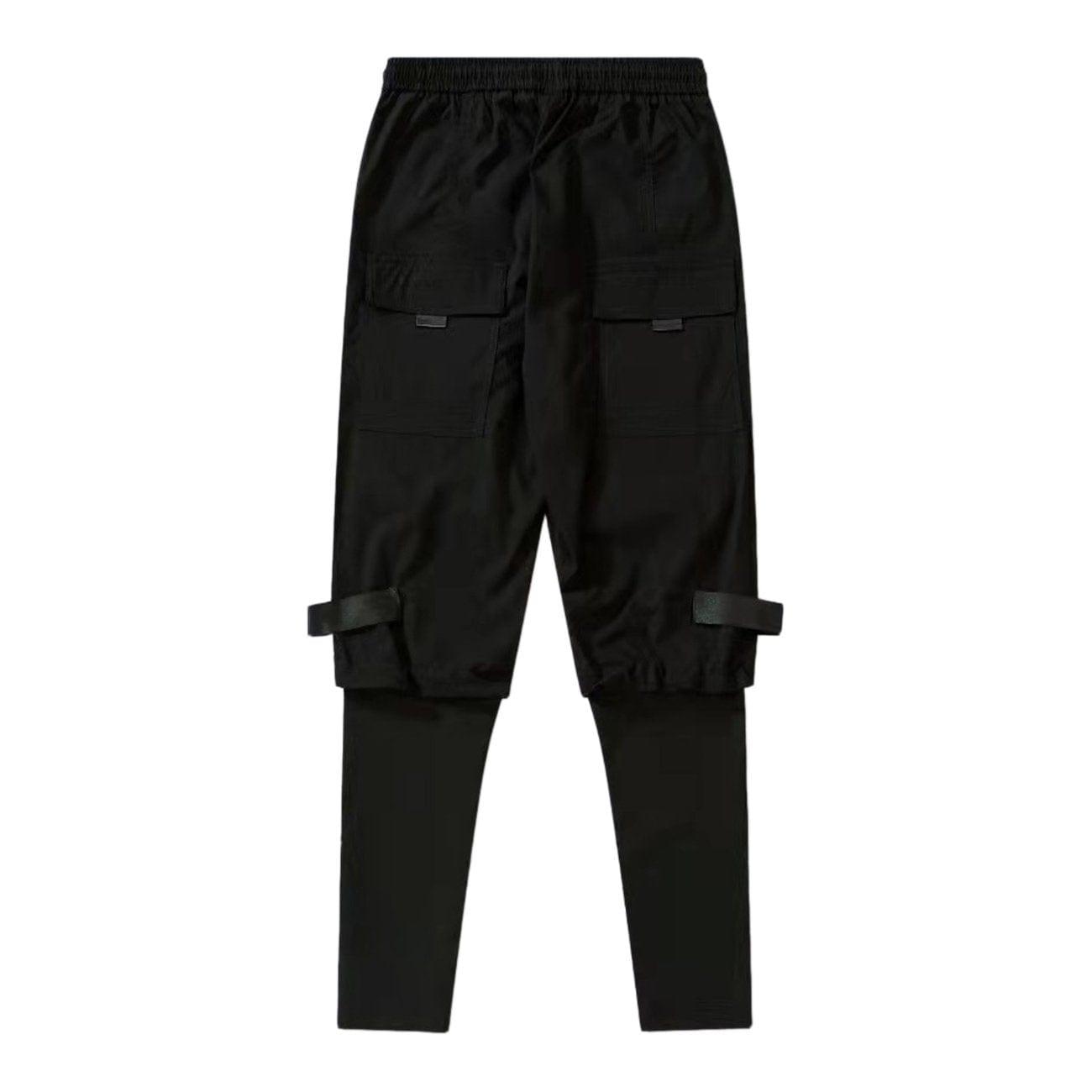 Multi Pockets Drawstring Pants