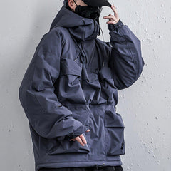 Combat Multi Pockets Winter Coat