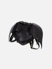 Bat Wings Heart Zip Up Backpack