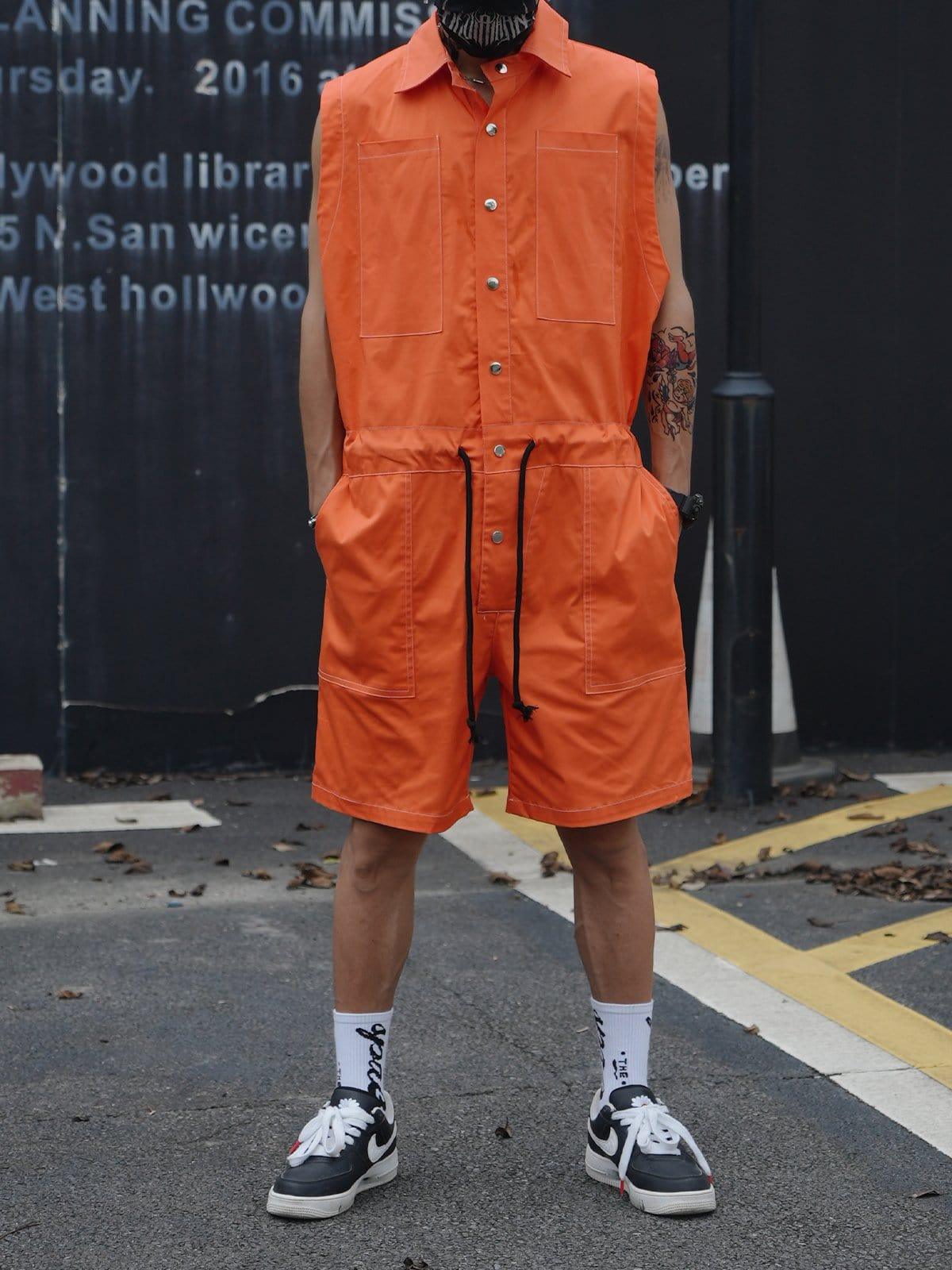 Multi Pockets Jumpsuit