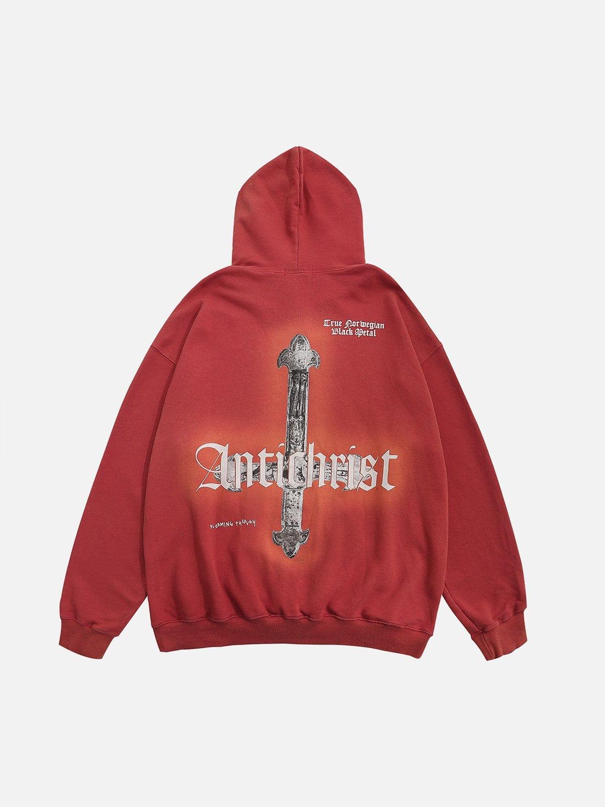 Cross Washed Hoodie