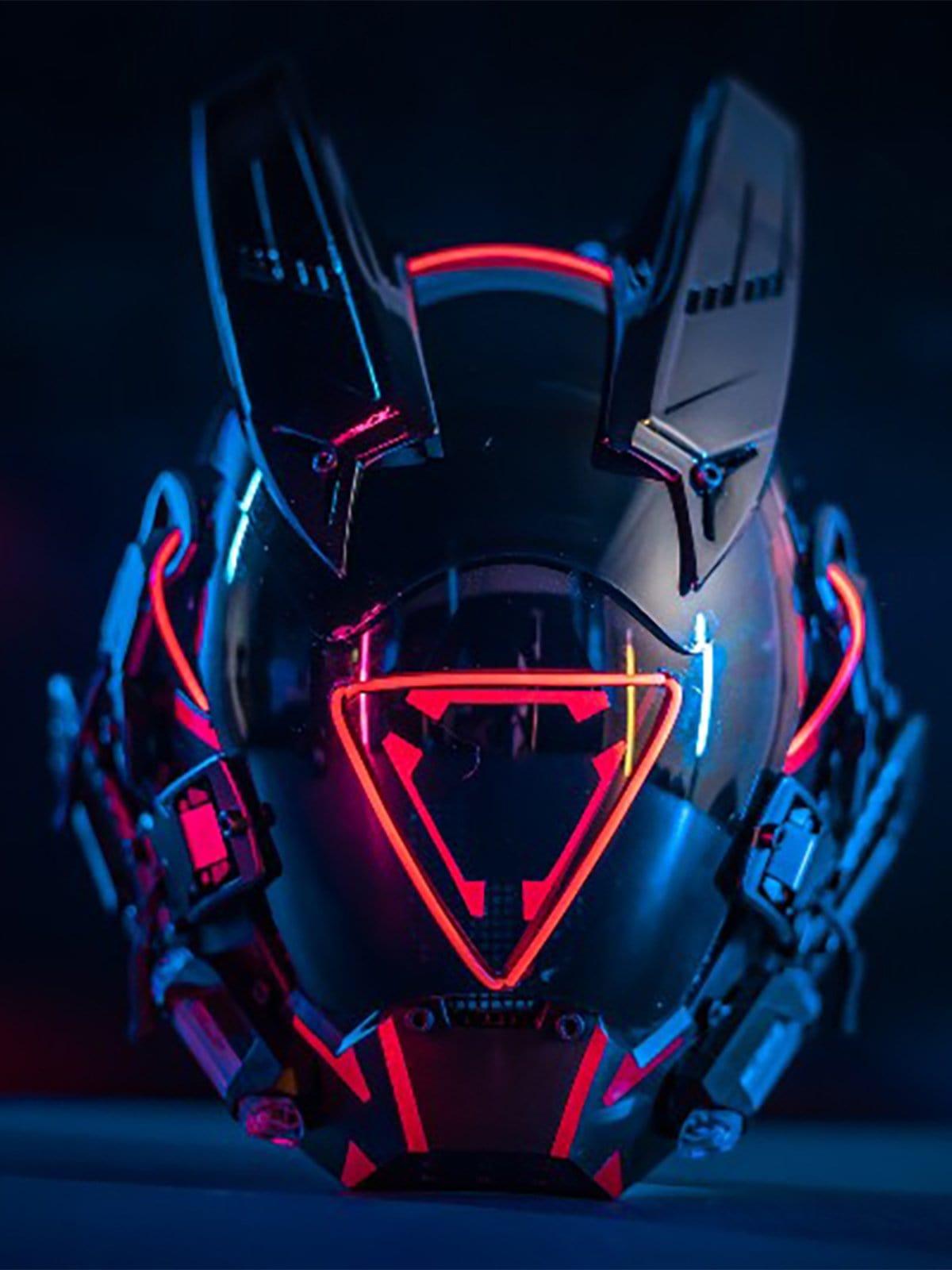 Cyberpunk Triangle Mask