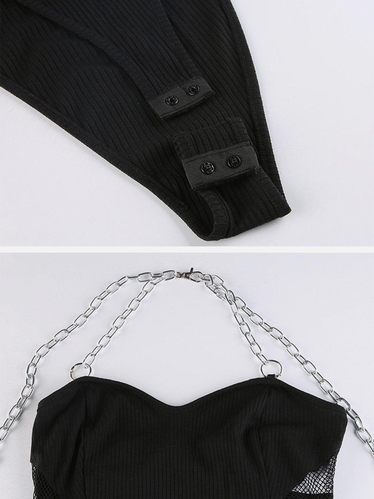 Irregular Chain Jumpsuit