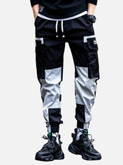 Big Pockets Patchwork Cargo Pants