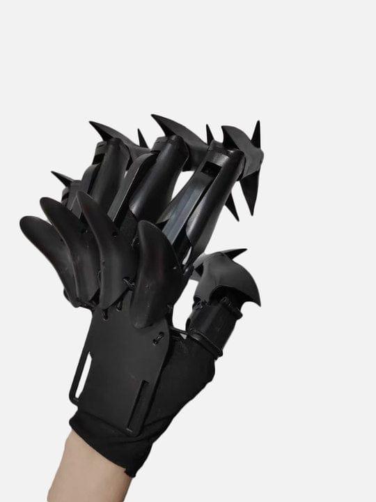 Detachable Knuckle Hand Claws Mechanical Gloves