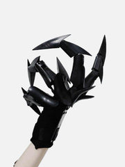 Detachable Knuckle Hand Claws Mechanical Gloves