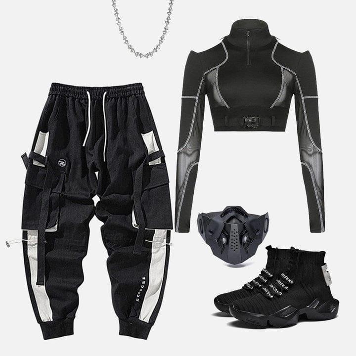 Streamer Drawstring Cargo Pants