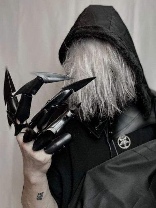 Detachable Knuckle Hand Claws Mechanical Gloves