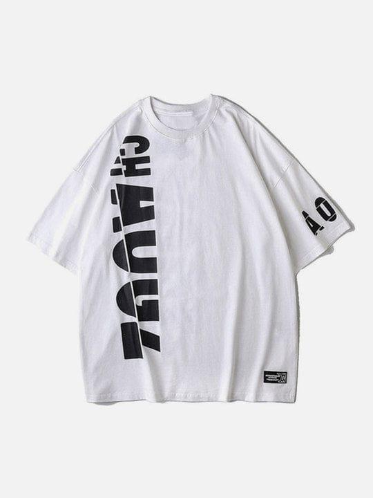 Function Print Cotton Tee