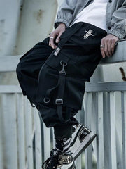 "Streamer Buckle" Cargo Pants