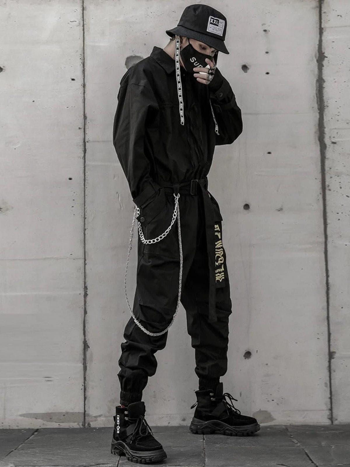 "Ribbon embroidery" Jumpsuit