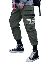 Function Elastic Zipper Pockets Cargo Pants