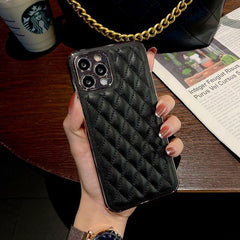 Leather Plating Cute Phone Cases For iPhone 13 12 Pro Max 7 8 Plus X XS XR 11 SE 2 2020 10