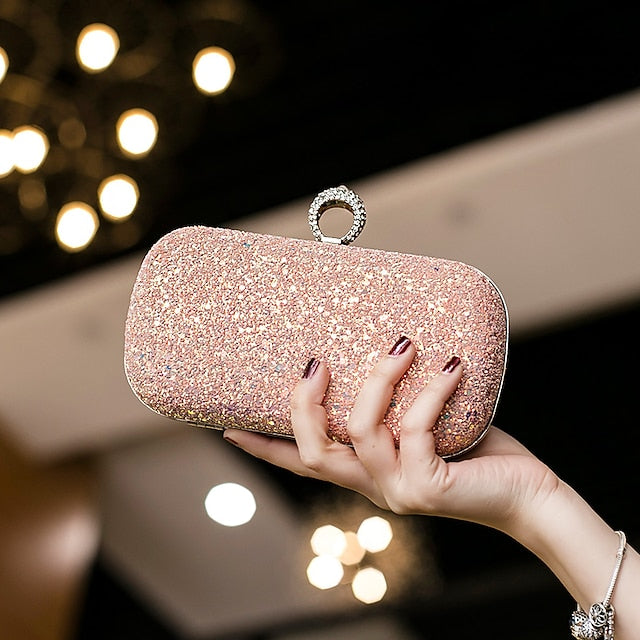 Clutch Bags Wristlet PU  Evening Leather Bag