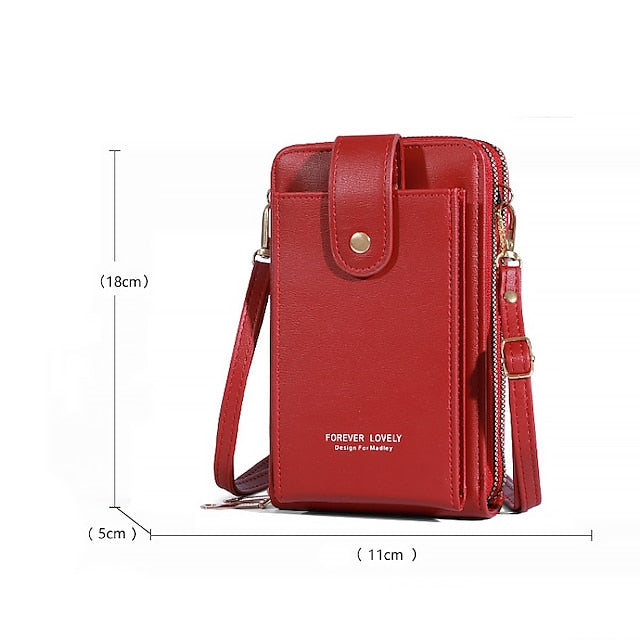 PU Shoulder Crossbody Phone Mobile
