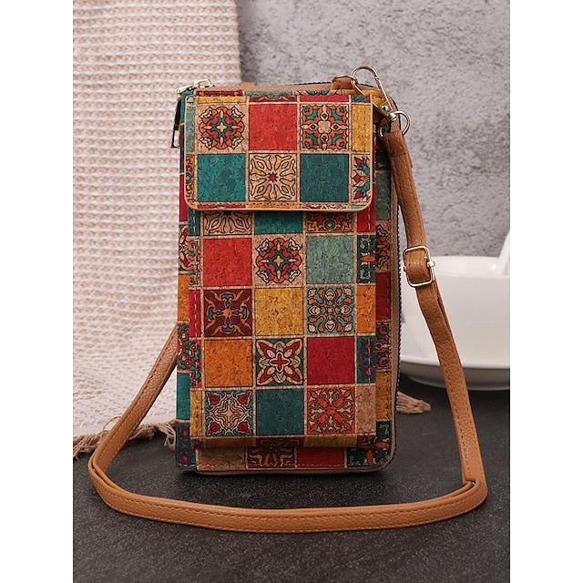 Vintage Adjustable Phone Crossbody Boho with Bag
