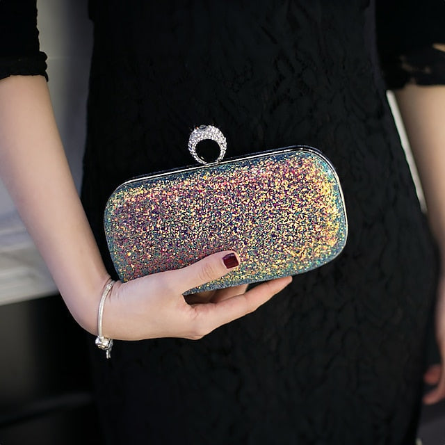 Clutch Bags Wristlet PU  Evening Leather Bag