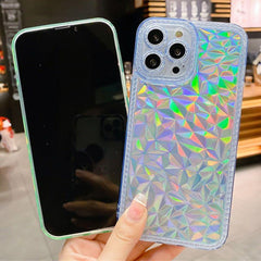 Luxury Colorful Laser Glitter Cute Phone Cases For iPhone 14 12 11 13 Pro Max X XR XS 7 8 Plus