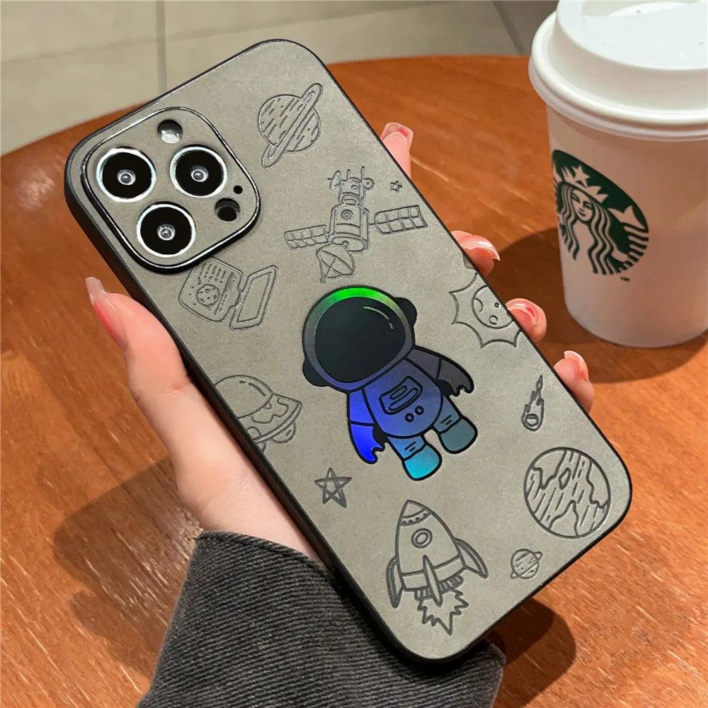 Luxury Cortex Astronaut Cute Phone Cases For iPhone 14, 13, 12, 11 Pro Max, 7, 8, 14 Plus, X, XS, XR Max