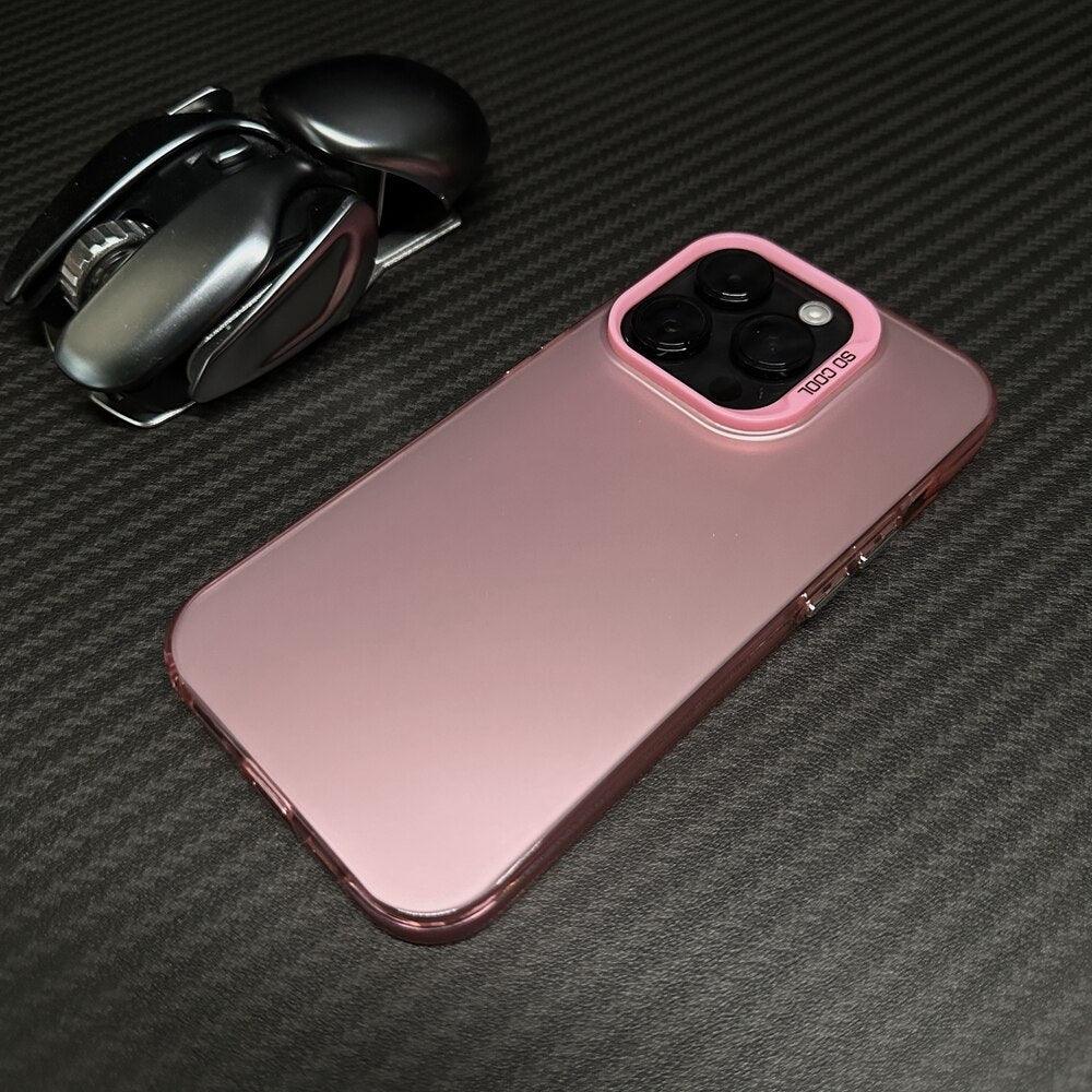 Luxury Matte Ultra-Thin Cute Phone Case Cover for iPhone 14 Pro Max, 14, 13, 12, 11 Pro Max, and Plus