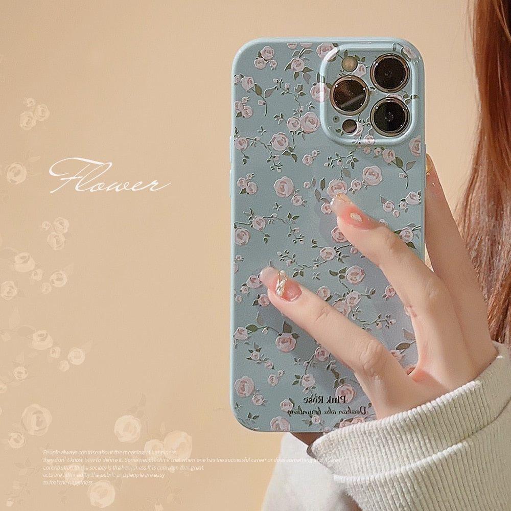 Mini Flowers Cute Phone Cases: Sweet Cover For iPhone 14 Pro Max, 14 Plus, 13, 12, 11