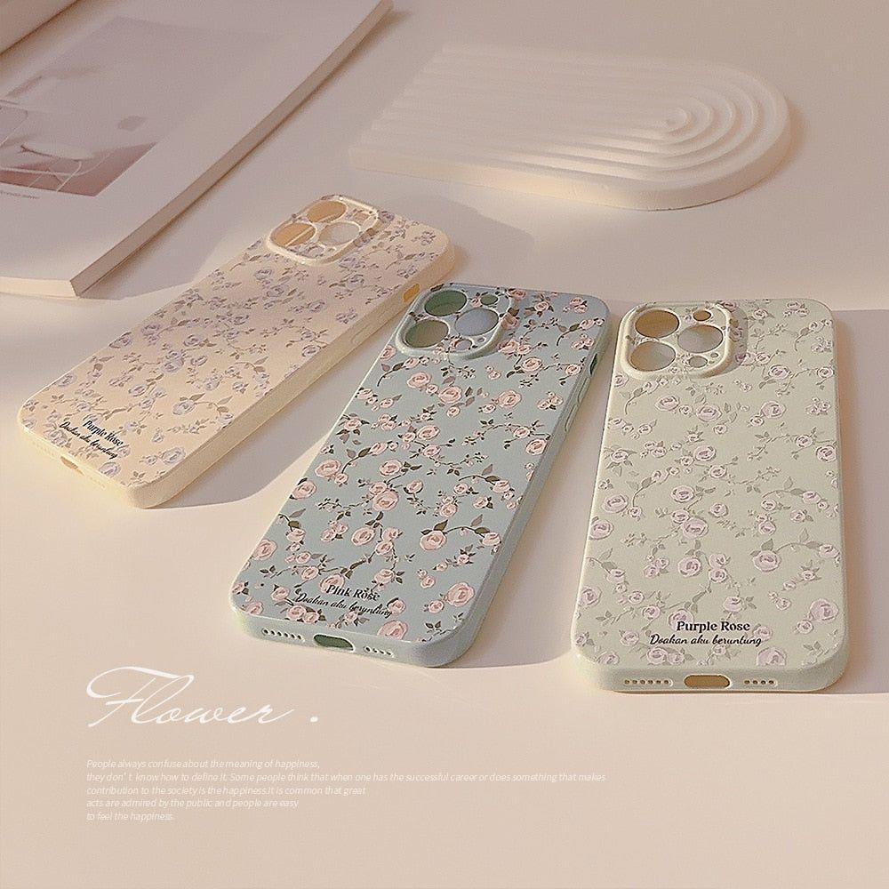 Mini Flowers Cute Phone Cases: Sweet Cover For iPhone 14 Pro Max, 14 Plus, 13, 12, 11