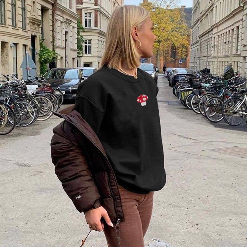 MUSH Brown Crewneck Pullover