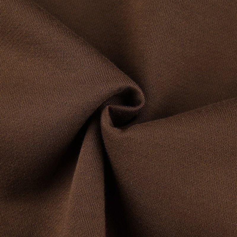 MUSH Brown Crewneck Pullover