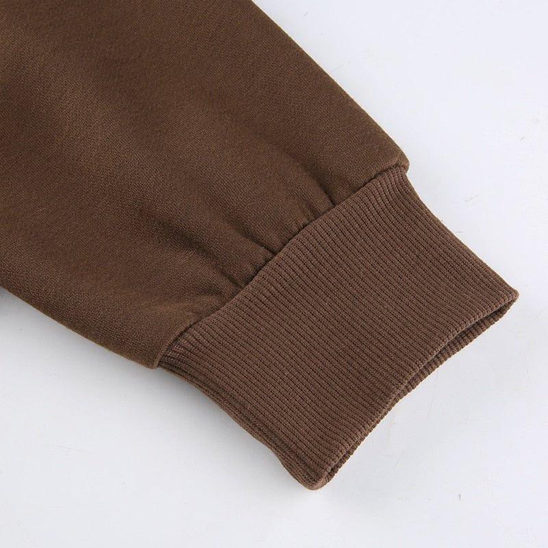 MUSH Brown Crewneck Pullover