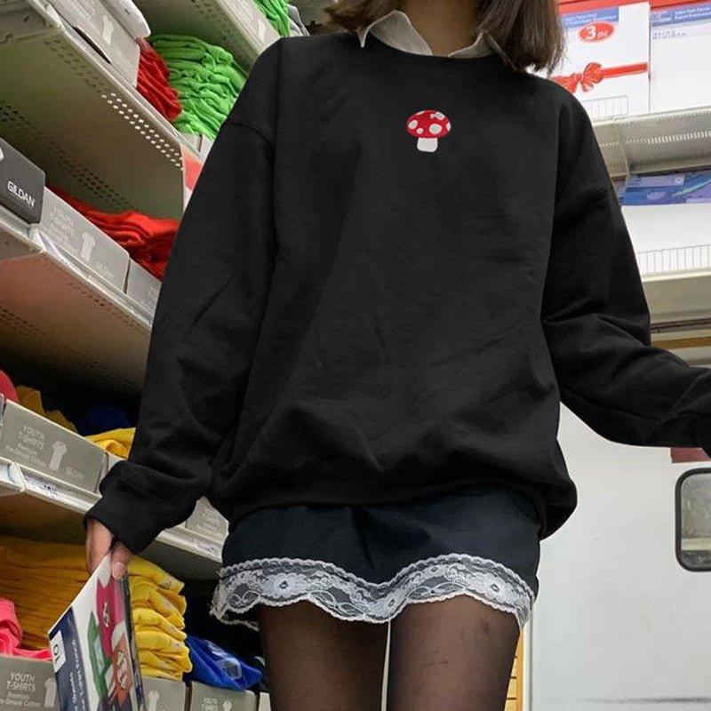 MUSH Brown Crewneck Pullover