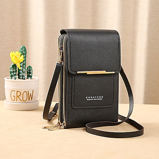 Coin Mobile Phone Purse Wallet  Crossbody Bag