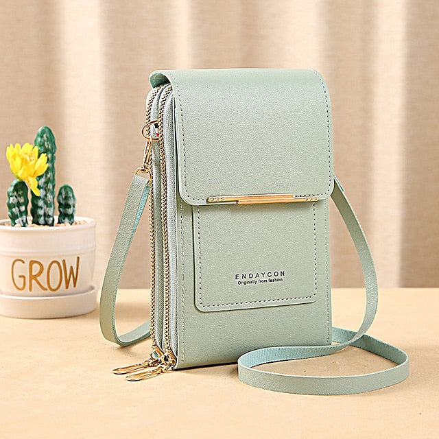 Coin Mobile Phone Purse Wallet  Crossbody Bag