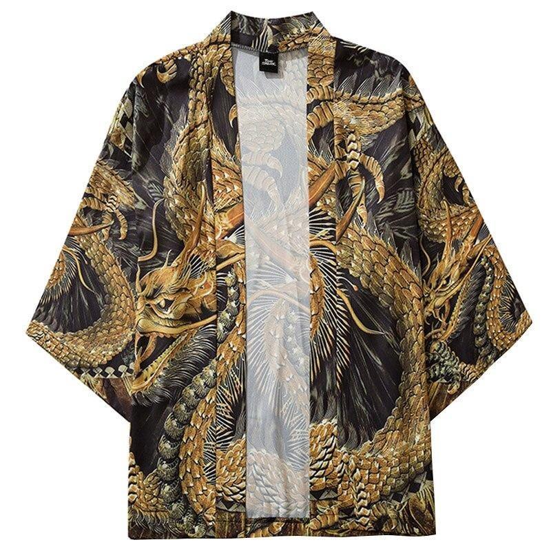 GOLD DRAGON KIMONO