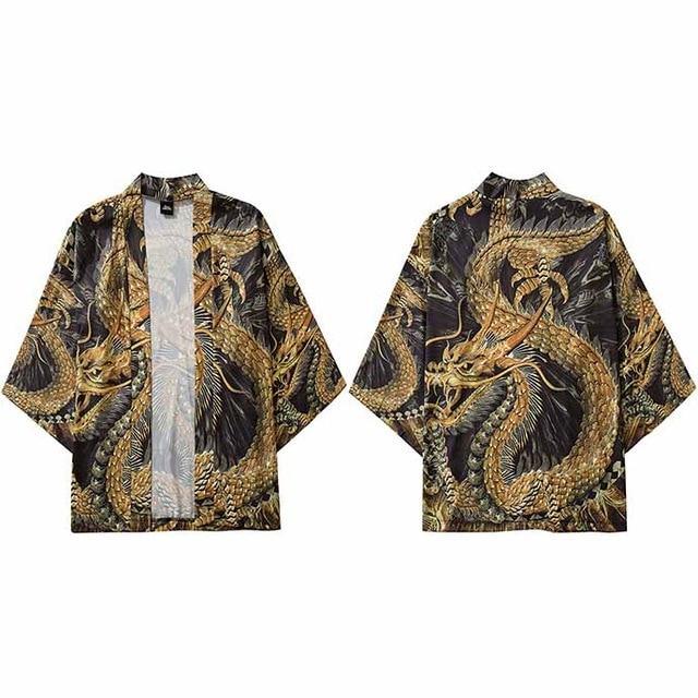 GOLD DRAGON KIMONO