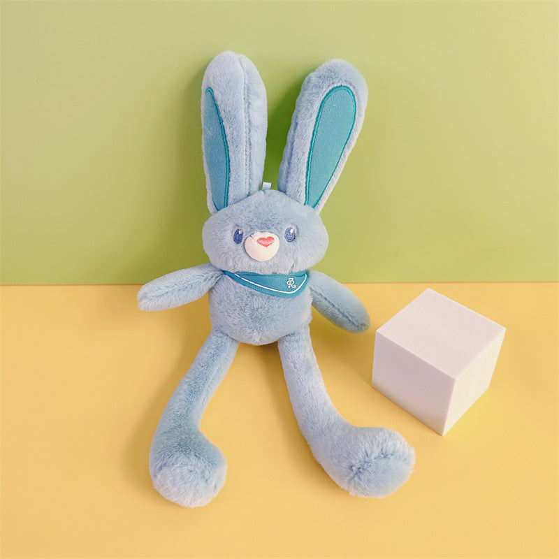 Pulling Ears Wonderland: Your Playful Rabbit Keychain Plush Toy