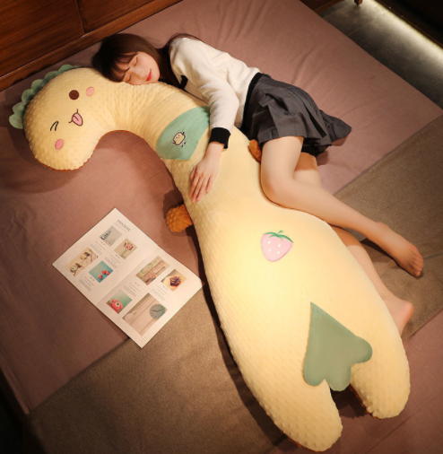 Kawaii Dinosaurier Plüschkissen