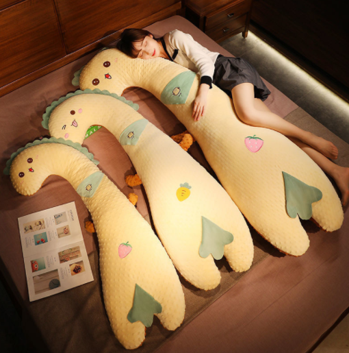 Kawaii Dinosaurier Plüschkissen