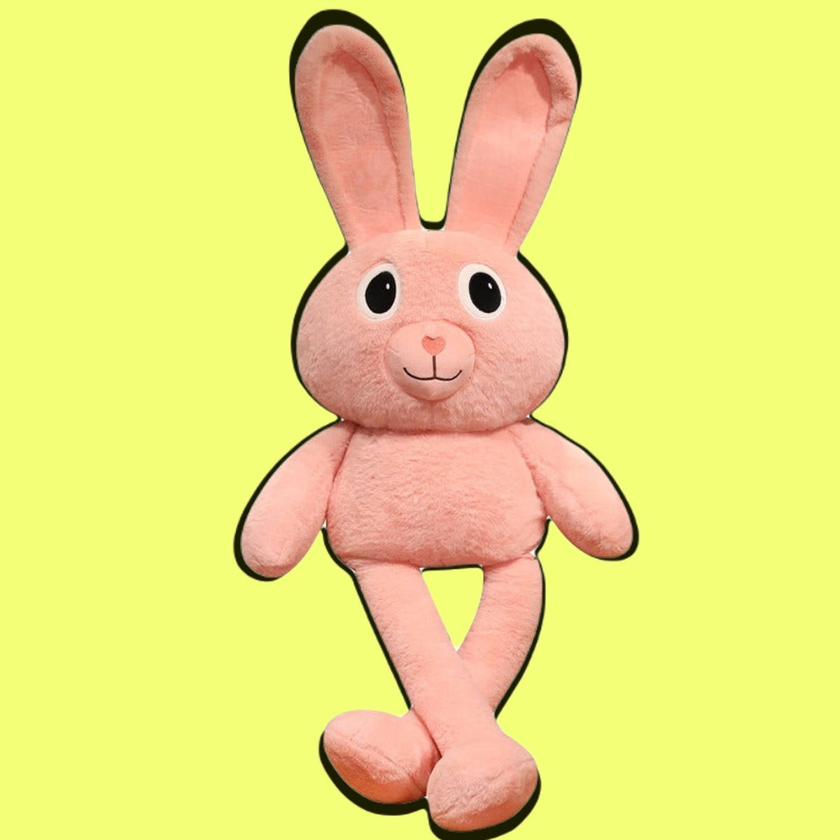 Plüschkaninchen mit dehnbaren Ohren