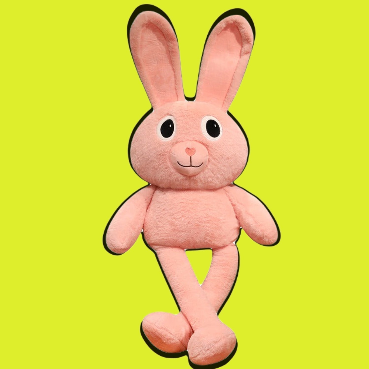 Plüschkaninchen mit dehnbaren Ohren