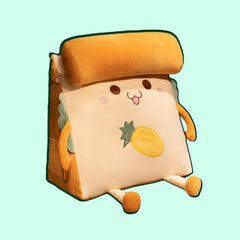 Cute Toast Bread Mochi Plush Pillow