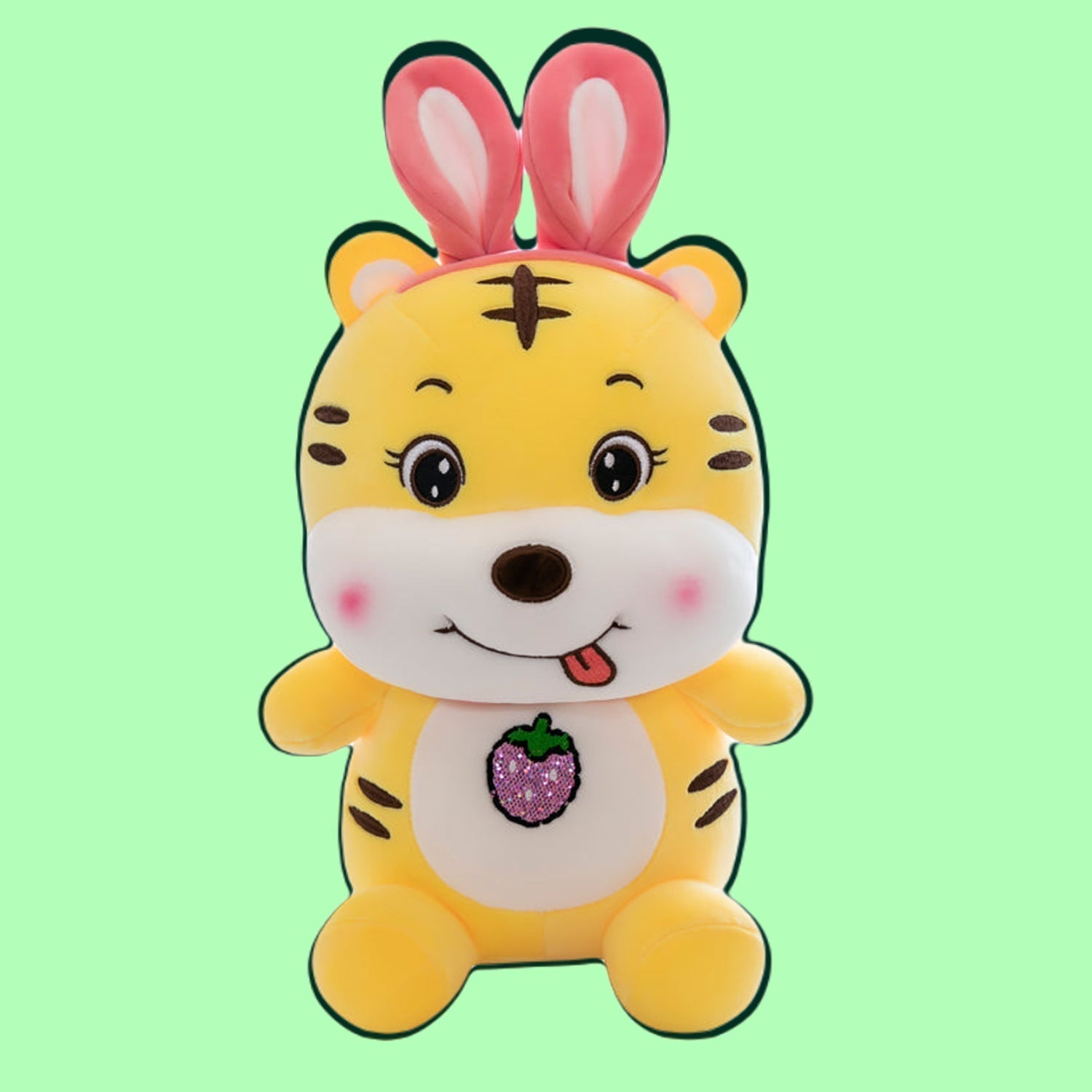 Adorable Sitting Tiger Plushie