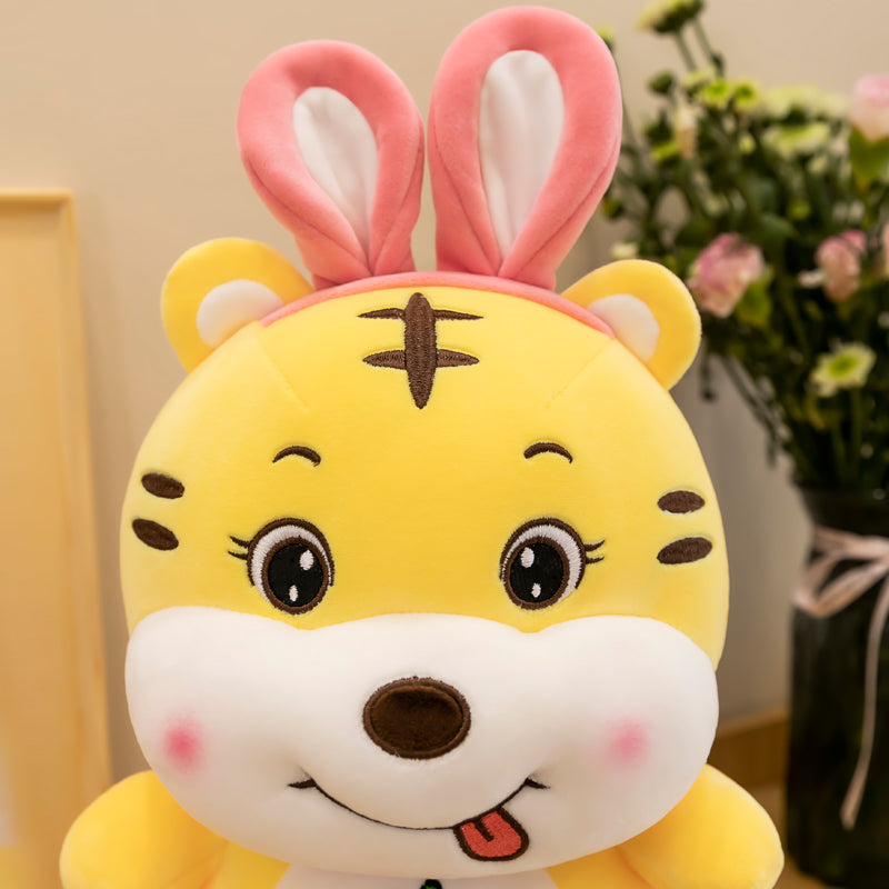 Adorable Sitting Tiger Plushie