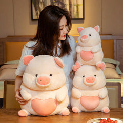 Das liebenswerte Plüschschwein mit Herz