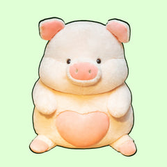 Das liebenswerte Plüschschwein mit Herz