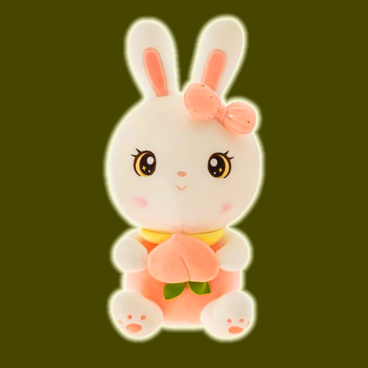 Conejito de peluche Peach